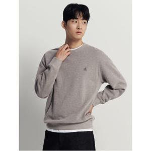 캐주얼 소프트 코튼 라운드 풀오버  베이지 (BC5X41C01A)