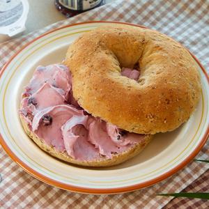 [작심밀도]발아통밀 그대로베이글 3개입 330g