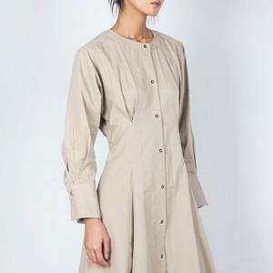 [파슨스] Roundneck Button Dress [MSPP0OP01]