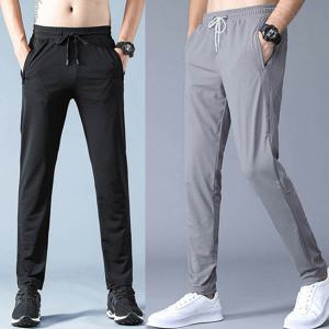 여름 남성 메쉬 트레이닝복 아이스 쿨 츄리닝 하의 트레이닝 운동 런닝 조깅 헬스 작업복 바지