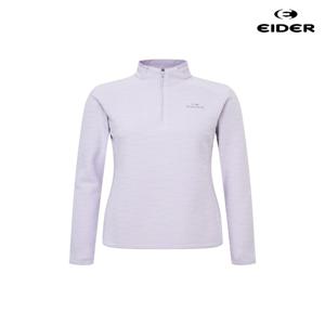 [아이더] DWW25204_V3 여성 JACQUARD W 자카드 긴팔 짚업 티셔츠 P/Violet