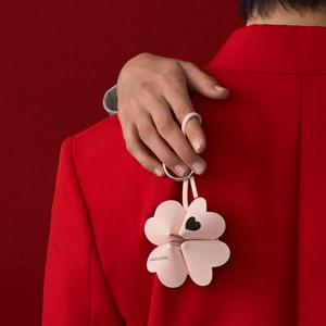 파우더 핑크 네잎클로버 하트 참 CK8-10701665