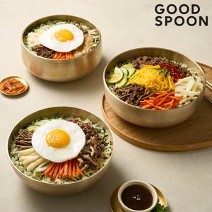 굿스푼 저당/당뇨 비빔밥 도시락 3종 6팩