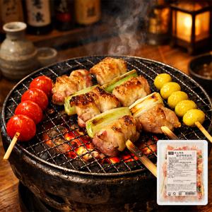 [잇츠모노] 담백하고 아삭한 야키토리 닭산적파꼬치500g(12개)