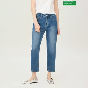 데미지 스트레치 배기 데님팬츠 BADP14511