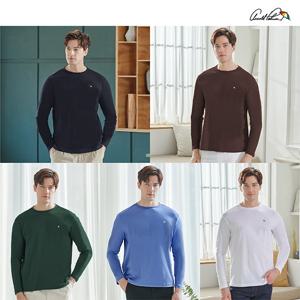 26SS데일리 코튼 긴팔 티셔츠 5종, 남성_24306560_587920