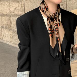 [브리치]  / 블랑 호피 스카프 (4color)