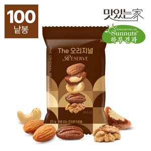[하루견과] 하루견과 THE 오리지널 리저브 20g 100봉 / 순수견과 5종