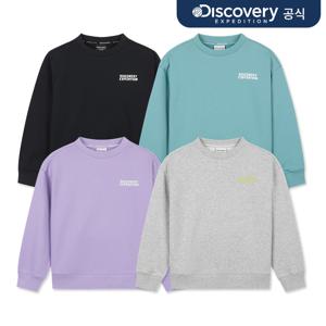 [디스커버리] 키즈 그래픽 맨투맨(백면) 4종 택1