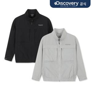 [디스커버리] 키즈 하이넥 오버핏 우븐 자켓 2종 택1