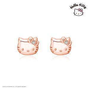 [정상가 129,000원] 헬로키티주얼리 시그니처 실버 귀걸이 HLSE179-P
