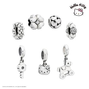헬로키티주얼리 실버 유화 쁘띠 팔찌참 10종 택1