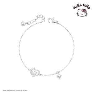 헬로키티주얼리 실버 하트 팔찌 HLSBR370