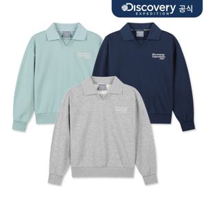 [디스커버리] 키즈 카라 맨투맨 3종 택1