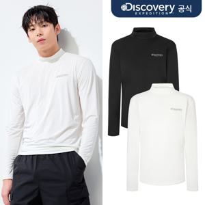 프레시벤트 남성 레이어드 반하이넥 긴팔티셔츠 2종 택1