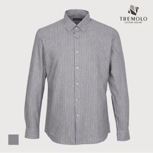 [TREMOLO] 스트라이프 코튼 셔츠_TRNNL3F8501