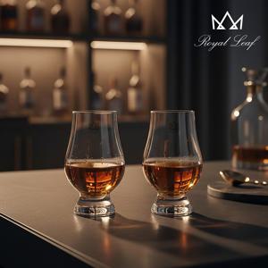 로얄리프 크리스탈 위스키 테이스팅잔 2p세트 (위스키잔/싱글몰트/노징글라스)