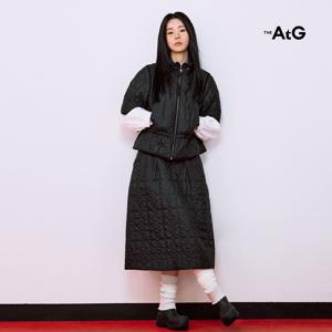 [최초가79,900원]더엣지 25FW 메종 퀼팅 스커트