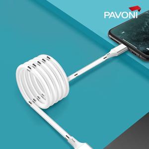 자석케이블 파보니 줄꼬임방지 자석충전케이블 꼬임방지 충전케이블 고속충전기