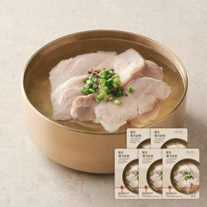 경복궁 맑은돼지곰탕 600gx5팩