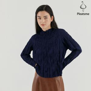 [최초가 139000원] 핸드메이드 크리즈 미들넥 블라우스_HPBLF024H32