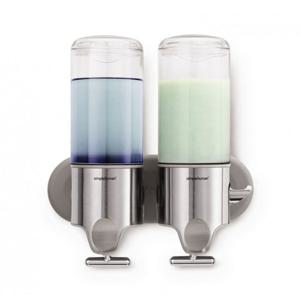[Simplehuman] 더블 벽걸이식 물비누 디스펜서 SPH-BT-1028