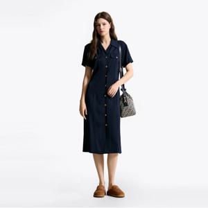 비스코스 트윌 셔츠 원피스 (T22F6TDR033WT1C1G)