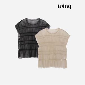 [toinq] 메쉬 셔링 베스트(T239MBL903W)