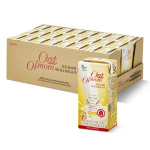 오트 바나나 하프슈거 비건 포뮬러 귀리음료, 190ml, 24개