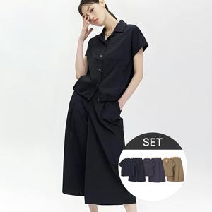 [최초가 89000원] [55~88] [세트] 썸머 블라우스팬츠 투피스 셋업 2종