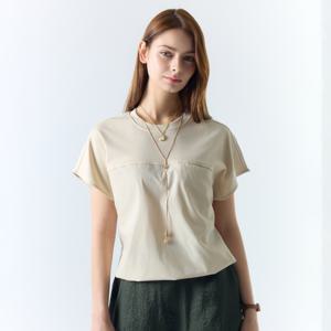 [최초가 59000원] [55~88] 썸머 투톤 블라우스