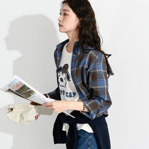 FW톤크롭체크남방/셔츠 (정상가 37900원)