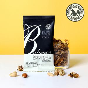 그래놀라 포함 하루견과 원데이발란스블랙 30봉