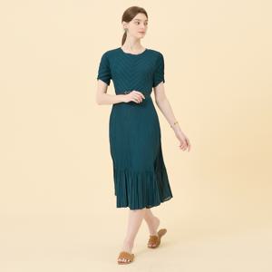 [최초가 270000원] 지그재그 플레어 반팔 원피스(2colors)_YH07WNPOP03