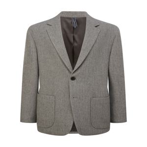 남성 [[26SS]] HZJA6A237G2 그레이 폴리 헤링본 자켓