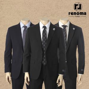 [롯데백화점][레노마캐주얼]SS 레노마 봄여름 3종택일 스 트레치가 좋은 프리미엄 기본정장세트 SJ7123BDG