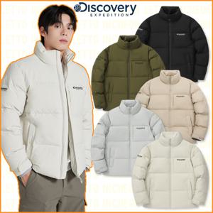 디스커버리 [택가:349,000원] 24FW 변우석 패딩 남성 레스터G 숏패딩 DMDJ63046-ICDJ