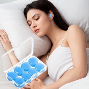 자유변형 실리콘 소음차단 이어플러그 귀마개