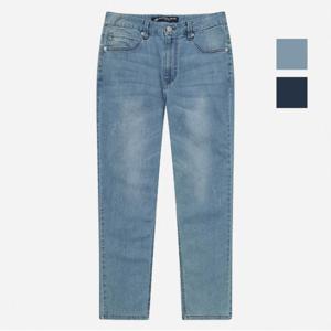 공용 기본 워싱 스키니핏 데님팬츠 (NQI262)