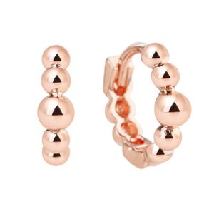 [미니아트] 14K 골드핀 이어링 여자 데일리 미니 링 심플 볼 원터치 귀걸이