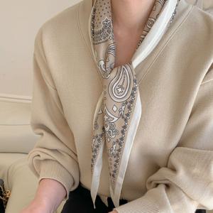 [브리치] 코코블랙 / 페이즐리 마름모 스카프