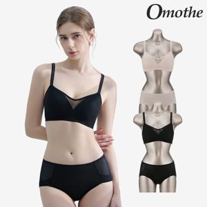 올데이 에센셜 심플 누디 데일리 브라팬티 4종 세트/C형