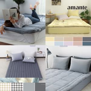 사계절 극세사 알러지케어 순면 세미마이크로 토퍼 SS/Q/K