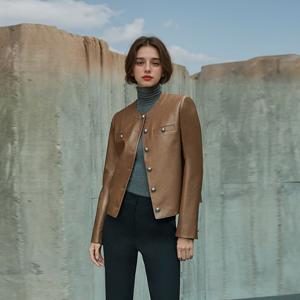 [최초가 129,000원]루벤스 FAUX 레더 자켓