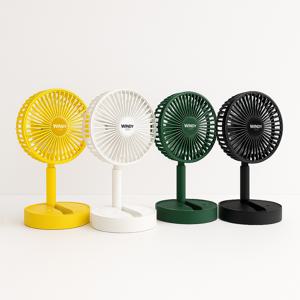 1+1 몬스터엑센 윈디제로2 무선 무소음 탁상용 미니선풍기 사무실 책상 소형 저소음 휴대용 여름 캠핑용 야외용 선물용