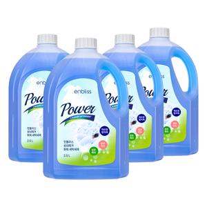 쉰내제거 파워 세탁세제 2.5L x4개 실내건조 땀냄새