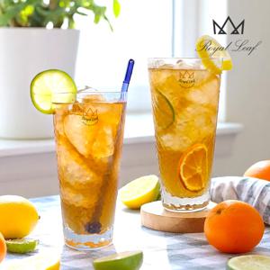 [롯데백화점][로얄리프]카리나 하이볼맥주잔 2p세트 / 아이스커피잔 카페유리컵