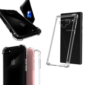 아이폰 8플러스 투명 방탄 핏 실리콘 젤리 폰케이스 슬림 고무 슬림한 풀커버 렌즈 모서리