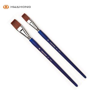 화홍 유화 아크릴 겸용붓 802F 낱자루 20호 인조모 미술재료 유화평붓 아크릴평붓 유화물감