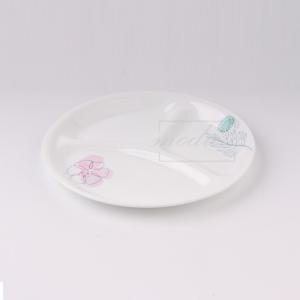 코렐 파스텔멜로디 삼절 소접시 안주 식기 그릇 삼절접시 삼구접시 삼절작은접시